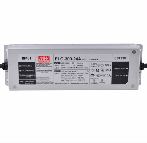Meanwell 300W Driver For tape lighting