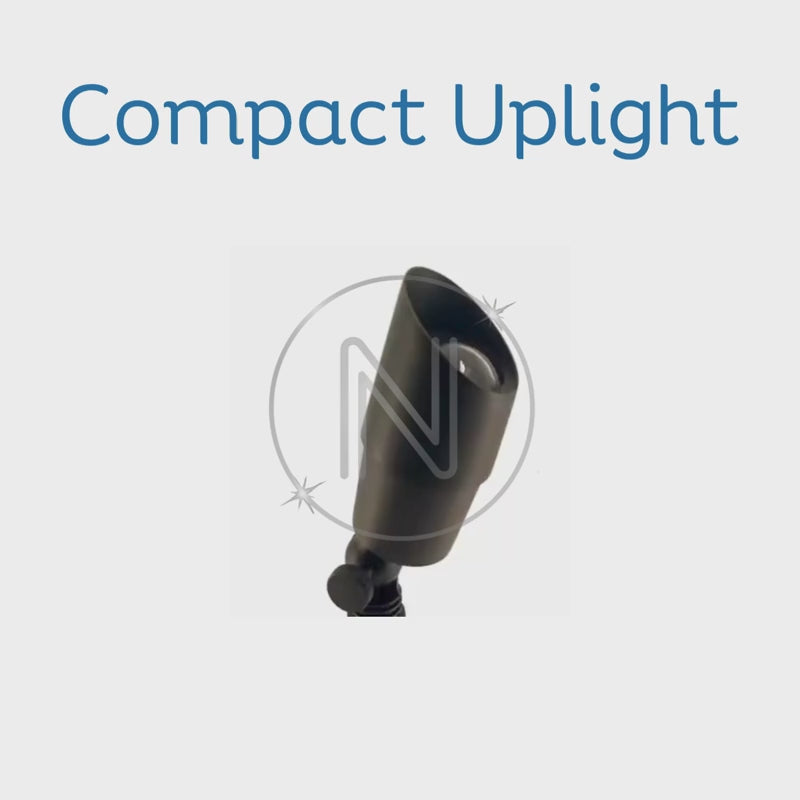 Brass Compact Uplight